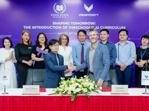 Vinschool triển khai chương trình giáo dục trí tuệ nhân tạo toàn diện từ mầm non đến lớp 12