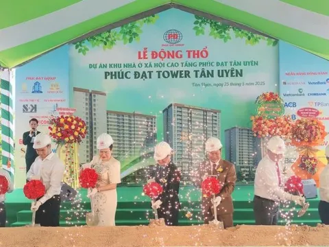 Bình Dương khởi công xây dựng gần 1.000 căn nhà ở xã hội