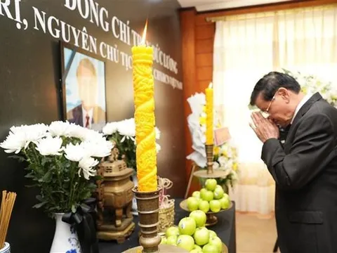 Điện, thư chia buồn nguyên Chủ tịch nước Trần Đức Lương từ trần
