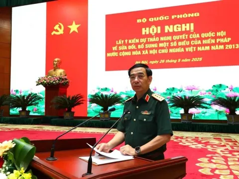 Bộ Quốc phòng tổ chức lấy ý kiến về sửa đổi Hiến pháp năm 2013