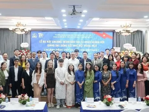 Tiếng Việt sẽ được đào tạo như một ngoại ngữ