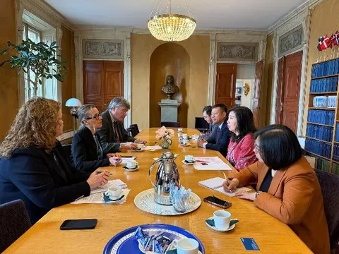 Thứ trưởng Bộ Ngoại giao thăm và làm việc tại Thụy Điển