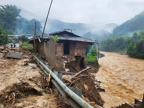 Chủ động ứng phó với mưa lớn, nguy cơ xảy ra lũ, ngập lụt, lũ quét, sạt lở đất ở khu vực Bắc Bộ và Thanh Hóa