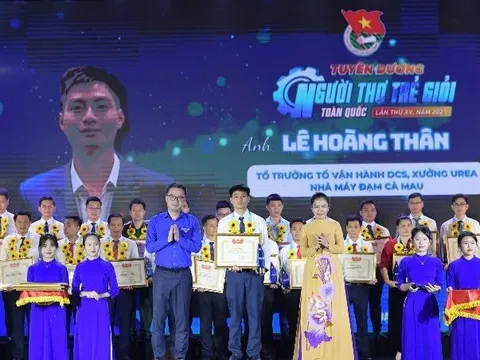 Vinh danh 51 “Người thợ trẻ giỏi” toàn quốc