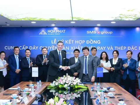 Hòa Phát xuất xưởng thép ray cho đường sắt cao tốc ngay đầu năm 2027