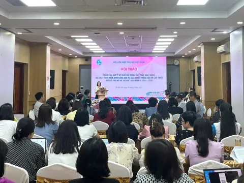 Thúc đẩy bình đẳng giới và giải quyết những vấn đề cấp thiết đối với phụ nữ và trẻ em