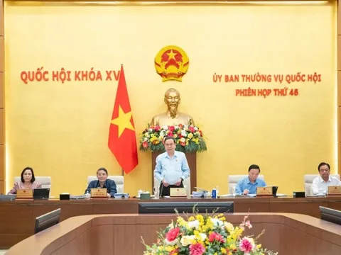 Ủy ban Thường vụ Quốc hội xem xét đề án sáp nhập tỉnh, thông qua nguyên tắc sắp xếp cấp xã