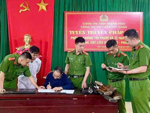 Thanh Hóa thu hồi 691 khẩu súng và hàng nghìn vật liệu nổ, vũ khí thô sơ