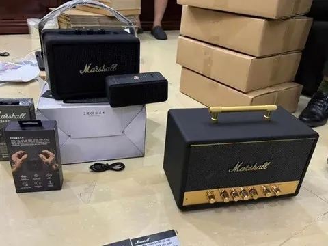 Triệt phá đường dây bán hàng giả thương hiệu Marshall quy mô lớn