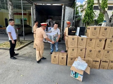 Thu giữ lô nồi chiên không dầu, máy lọc nước không rõ nguồn gốc xuất xứ