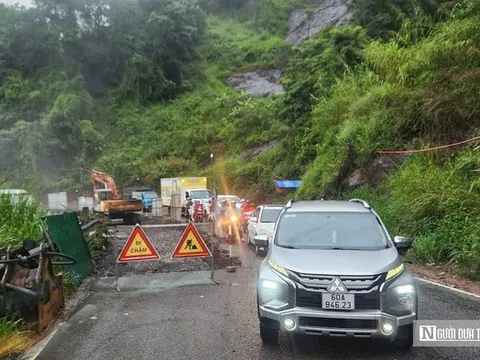 Thi công cầu, giao thông đèo Bảo Lộc ùn tắc nghiêm trọng suốt nhiều ngày