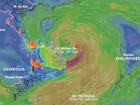 Bão số 1 có thể mạnh thêm, vùng ảnh hưởng rất rộng