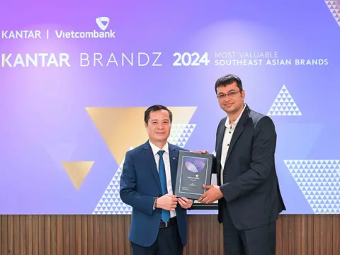 Vietcombank vào Top 30 thương hiệu giá trị nhất Đông Nam Á