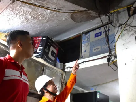 EVNHANOI khuyến cáo người khi thi công lắp đặt hệ thống điện trong nhà an toàn về điện, phòng chống cháy nổ