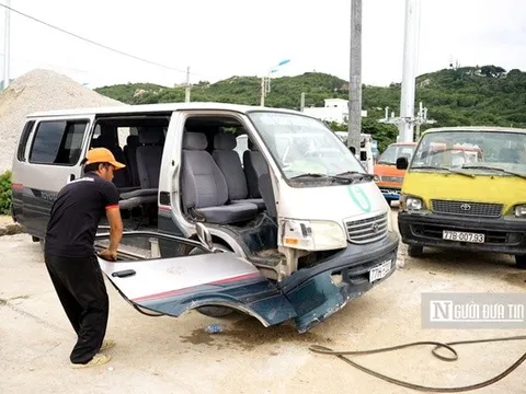 Sau loạt bài "Lo an toàn mùa cao điểm du lịch": Tăng cường kiểm tra, xử lý, tiêu hủy nhiều xe "hết đát"