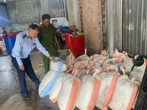 Thu giữ hơn 1,1 tấn hạt đác không rõ nguồn gốc