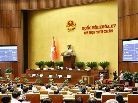 Nghị quyết của Quốc hội về sắp xếp đơn vị hành chính cấp tỉnh