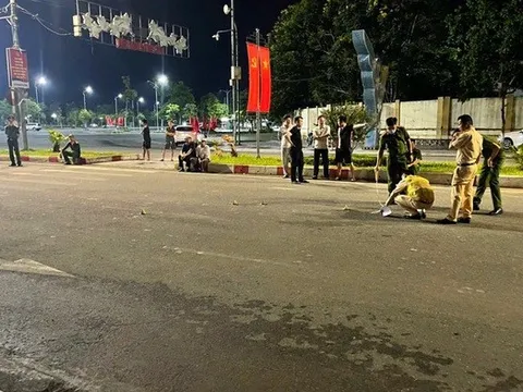 Đại úy công an bị người đi xe máy tông trọng thương