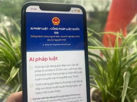 AI pháp luật đạt nhiều con số ấn tượng sau hơn 10 ngày ra mắt