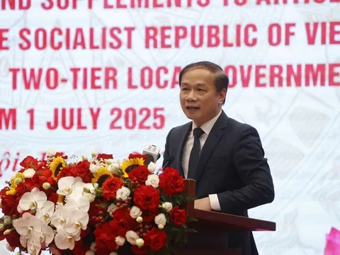Họp báo quốc tế công bố vận hành mô hình tổ chức chính quyền địa phương 2 cấp tại Việt Nam từ ngày 1/7/2025