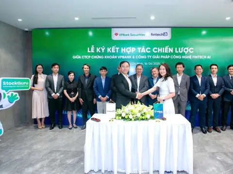 VPBankS 'bắt tay' Fintech AI: Đưa StockGuru trở thành 'trợ lý ảo' đầu tư chứng khoán