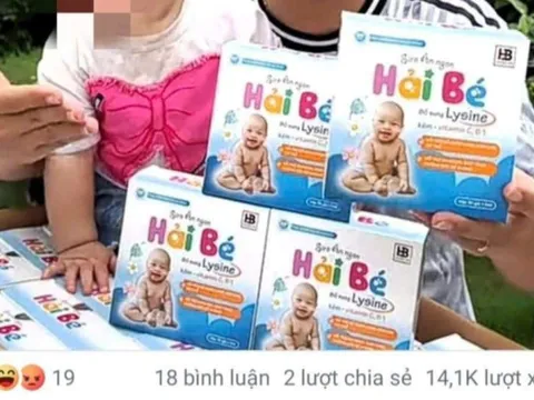 Bộ Y tế khuyến cáo không sử dụng 'Siro ăn ngon Hải Bé'
