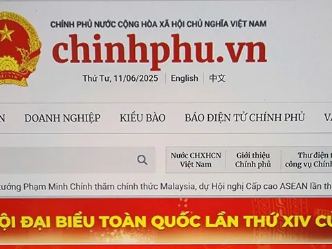 Cổng Thông tin điện tử Chính phủ: Nhịp cầu nối liền Trung ương với địa phương và người dân