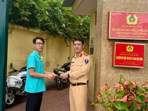 Cảnh sát giao thông Hà Nội: Nhân lên hành động đẹp về người chiến sĩ công an nhân dân