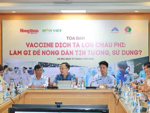 Bao phủ vaccine giúp bảo vệ, phát triển đàn vật nuôi
