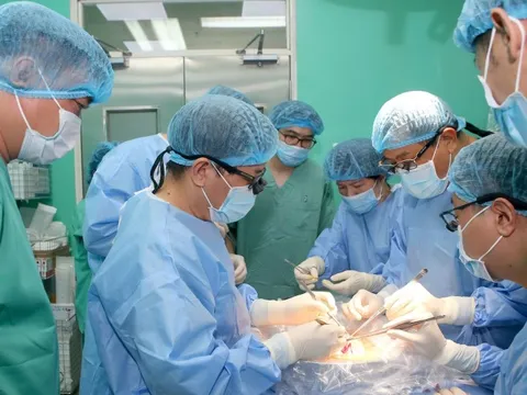 Bệnh viện Trung ương Huế đồng thời thực hiện thành công 4 ca ghép tim, gan, giác mạc xuyên Việt