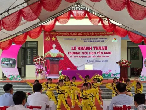 Phân bón Cà Mau góp phần chắp cánh ước mơ cho học sinh Phú Thọ