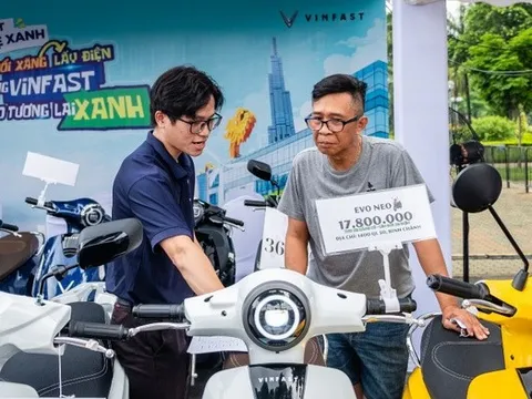 Hiện đại, thông minh và không thải khói, VinFast Evo Neo trở thành xu hướng mới trên thị trường xe Việt