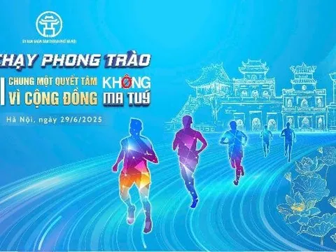 Giải chạy “Hà Nội - Chung một quyết tâm vì cộng đồng không ma túy” năm 2025