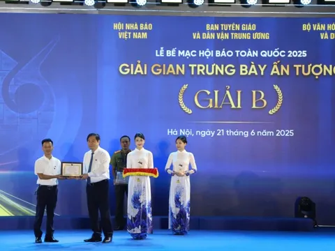Cổng TTĐT Chính phủ, Báo điện tử Chính phủ đạt giải Ấn tượng tại Hội Báo toàn quốc 2025