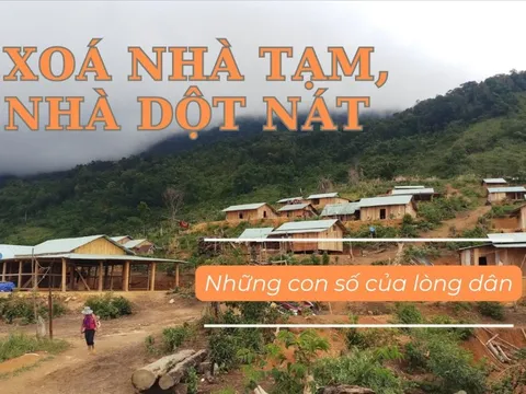 Xóa nhà tạm, nhà dột nát - nghĩa đồng bào, tình dân tộc