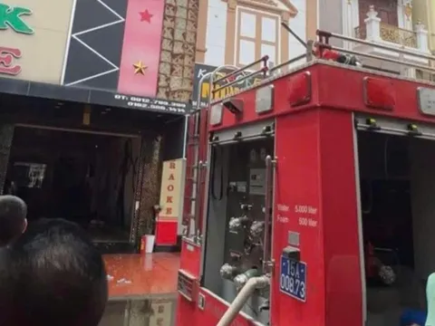 Cháy quán karaoke, 1 nam thanh niên tử vong trong phòng hát