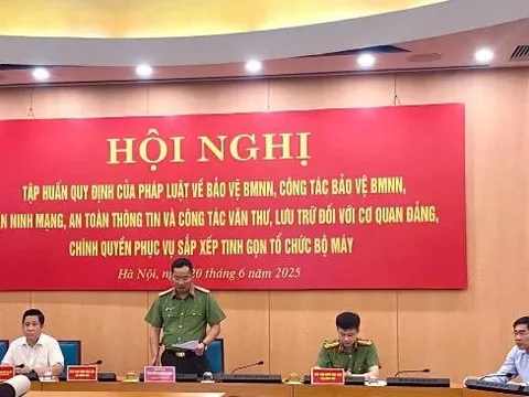 Hà Nội tổ chức tập huấn công tác bảo vệ bí mật nhà nước và an ninh thông tin
