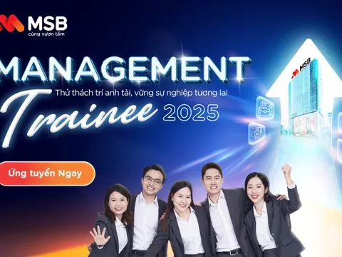 MSB Management Trainee 2025 – Khi người trẻ được trao quyền để bứt phá
