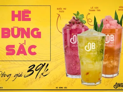 Cà Phê Ông Bầu ra mắt bộ sưu tập thức uống mới
