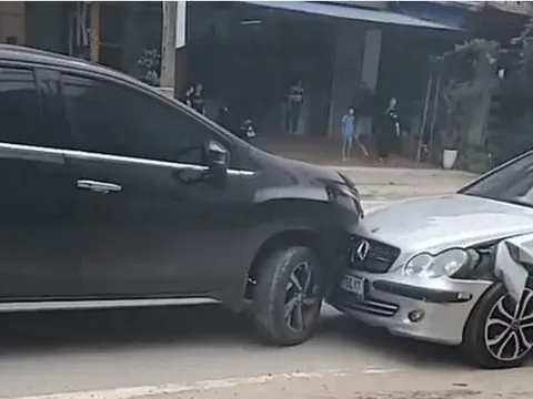 Tài xế xe Mescedes dùng ma túy khi chở con gái, gây tai nạn liên hoàn