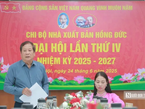 Chi bộ Nhà xuất bản Hồng Đức tổ chức thành công đại hội nhiệm kỳ 2025 - 2027