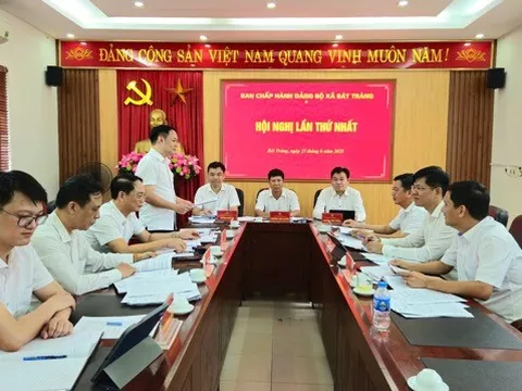 Hội nghị Ban Thường vụ, Ban Chấp hành Đảng bộ xã Bát Tràng mới vận hành thử nghiệm