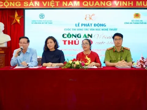 Phát động sáng tác văn học, nghệ thuật về “Công an Thủ đô vì bình yên cuộc sống”
