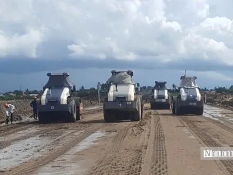 Gần 3.000 nhân lực "chạy nước rút" trên công trường cao tốc Cần Thơ – Cà Mau