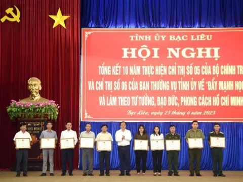 Bạc Liêu: Học tập và làm theo Bác đã trở thành nền nếp, thường xuyên, đi vào chiều sâu