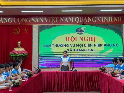 Hội LHPN xã Thanh Oai vận hành thử nghiệm mô hình chính quyền địa phương 2 cấp