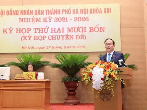 Khai mạc kỳ họp thứ 24: HĐND TP Hà Nội quyết nghị nhiều nội dung phục vụ mô hình chính quyền địa phương 2 cấp