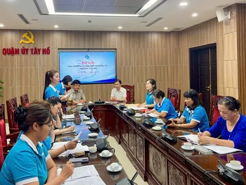 Hội LHPN phường Tây Hồ khởi động vận hành thử nghiệm mô hình chính quyền 2 cấp