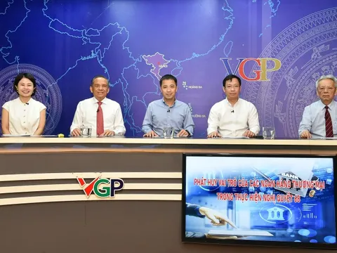 TỔNG THUẬT Tọa đàm: Phát huy vai trò của các ngân hàng thương mại trong thực hiện Nghị quyết 68