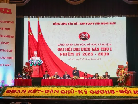 Đại hội Đảng bộ Bộ Văn hóa, Thể thao và Du lịch nhiệm kỳ 2025 – 2030: Quyết liệt hành động - Khát vọng cống hiến